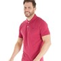 Crew Clothing Mens Melbury Solid Polo Red Bud