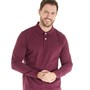 Crew Clothing Mens Long Sleeve Polo Fig