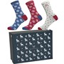Crew Clothing Womens Three Pack Socks Multi
