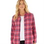 Crew Clothing Womens Flannel Check Shirt Rasberry Pink/Navy