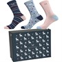 Crew Clothing Womens Three Pack Socks Multi