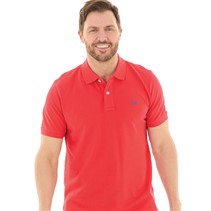 Crew Clothing Mens Melbury Solid Polo Tomato Puree