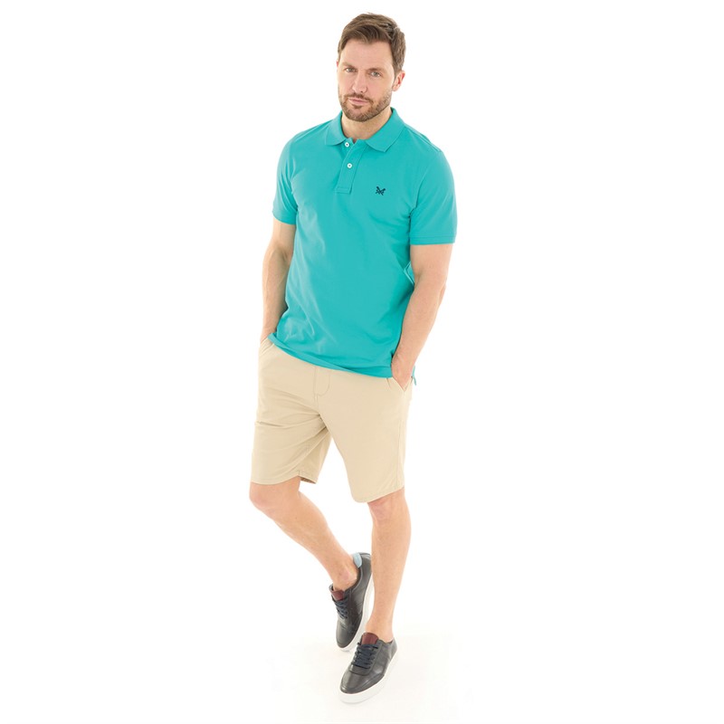 Crew Clothing Mens Chino Shorts Stone