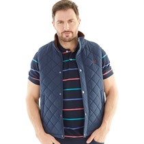 Crew Clothing Mens Gilet Navy