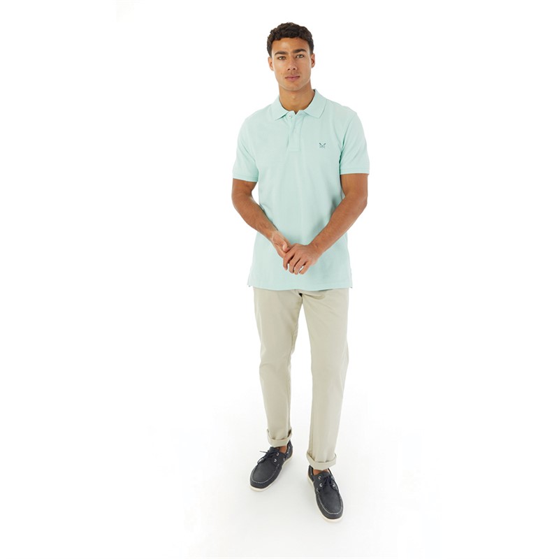 Crew Clothing Mens Melbury Solid Polo Plume