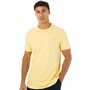 Crew Clothing Mens Round Neck T-Shirt Lemon