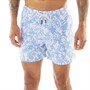 Crew Clothing Mens Tropical Print Swim Shorts Amparo Blue/White
