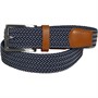 Crew Clothing Mens Scuffs Casual Webbed Belt Navy White