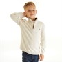 Crew Clothing Boys Classic Half Zip Jumper Straw Marl