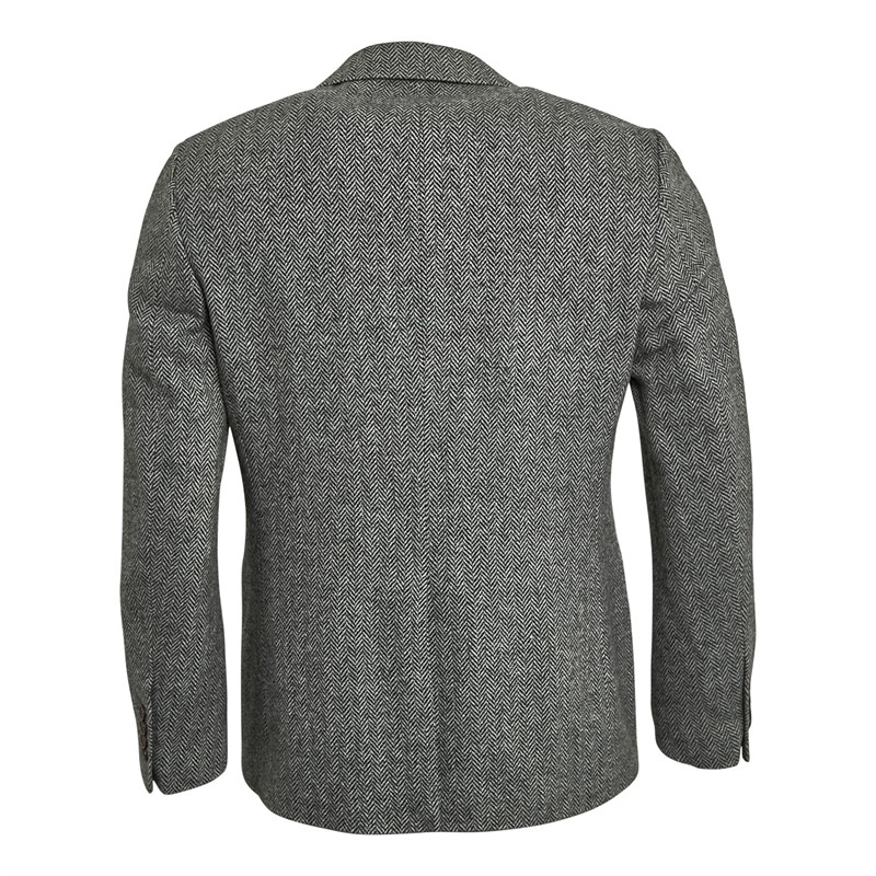 Crew Clothing Mens Wool Blend Blazer Dark Grey