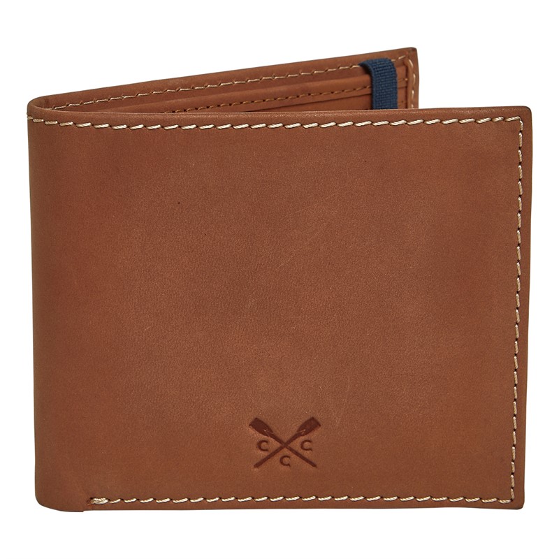 Crew Clothing Mens Blade Wallet Tan