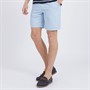 Crew Clothing Mens Shorts Powder Blue/White