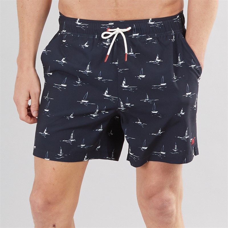 Crew Clothing Mens Boat Swim Shorts Navy - Size XL