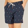 Crew Clothing Mens Anchor Swim Shorts Dark Navy