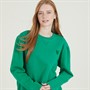 Crew Clothing Womens Pigment Dye Sweatshirt Pine Green