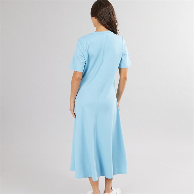Crew Clothing Womens Ponte Jersey T-Shirt Dress Airblue
