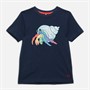 Crew Clothing Boys Hermit Crab T-Shirt Black Iris