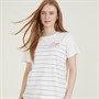 Crew Clothing Womens Rope T-Shirt White Linen