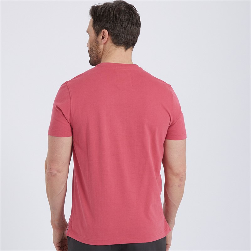 Crew Clothing Mens Oars Printed T-Shirt Hollyberry