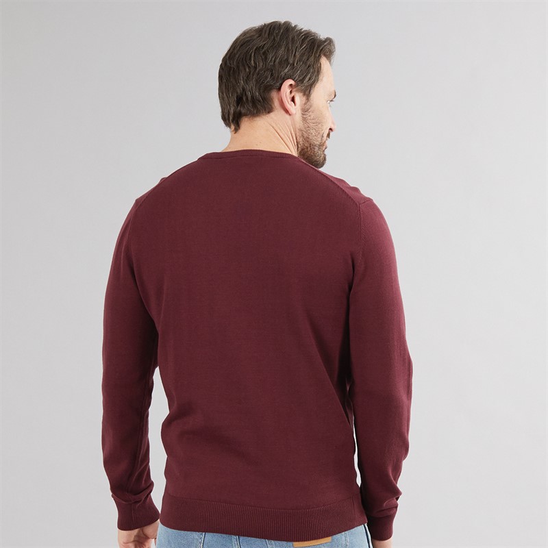 Crew Clothing Mens Cotton Crew Neck Jumper Port Royale