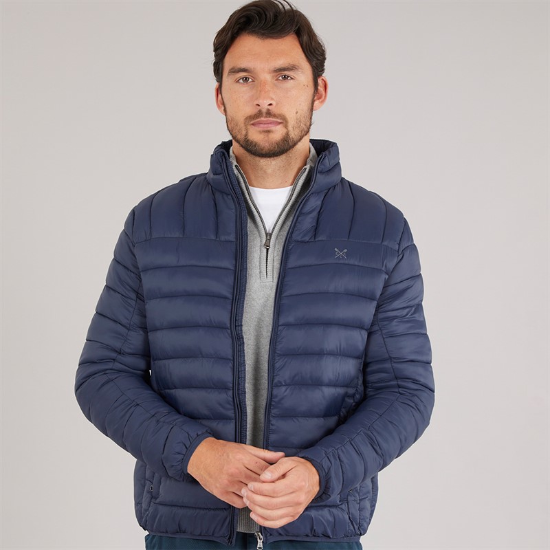 Crew Clothing Mens Lightweight Lowther Jacket Moonlit Ocean