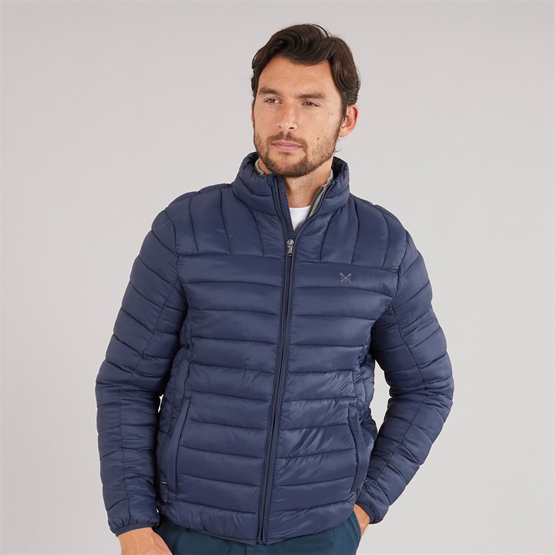 Crew Clothing Mens Lightweight Lowther Jacket Moonlit Ocean