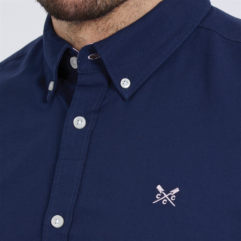 Crew Clothing Mens Classic Fit Oxford Shirt Navy