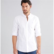 Crew Clothing Mens Classic Fit Oxford Shirt White