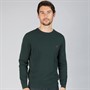 Crew Clothing Mens Cotton Crew Neck Jumper Ponderosa Pine