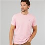 Crew Clothing Mens Round Neck T-Shirt Cameo Pink