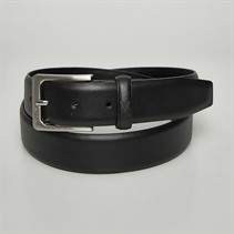 Crew Clothing Mens Leather Belt Black