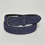 Crew Clothing Mens Smart Suede Belt Navy