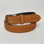 Crew Clothing Mens Smart Suede Belt Tan