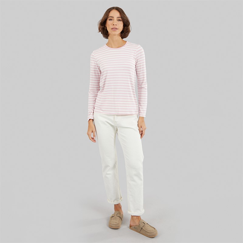 Crew Clothing Womens Supersoft Crew Top Cameo Pink