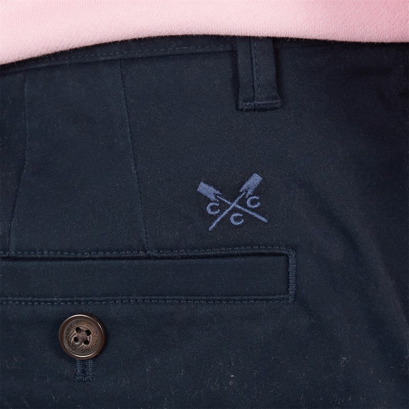 Crew Clothing Mens Slim Fit Chinos Navy