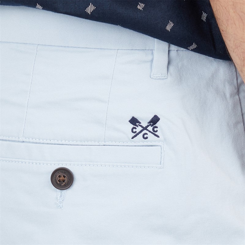 Crew Clothing Mens Chino Shorts Classic Blue