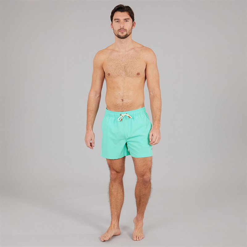 Crew Clothing Mens Swim Shorts Pool Blue