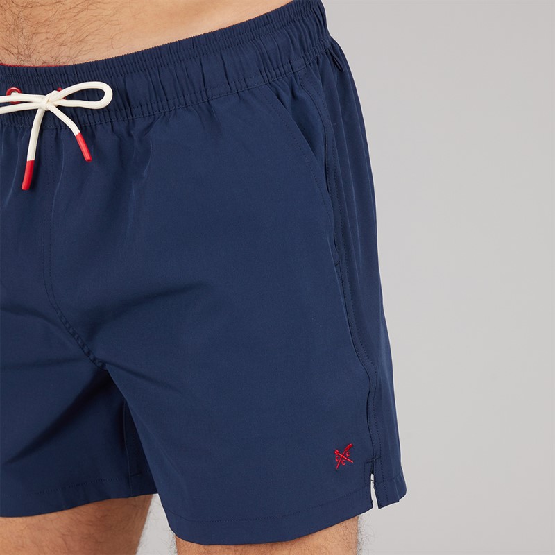 Crew Clothing Mens Swim Shorts Heritage Navy