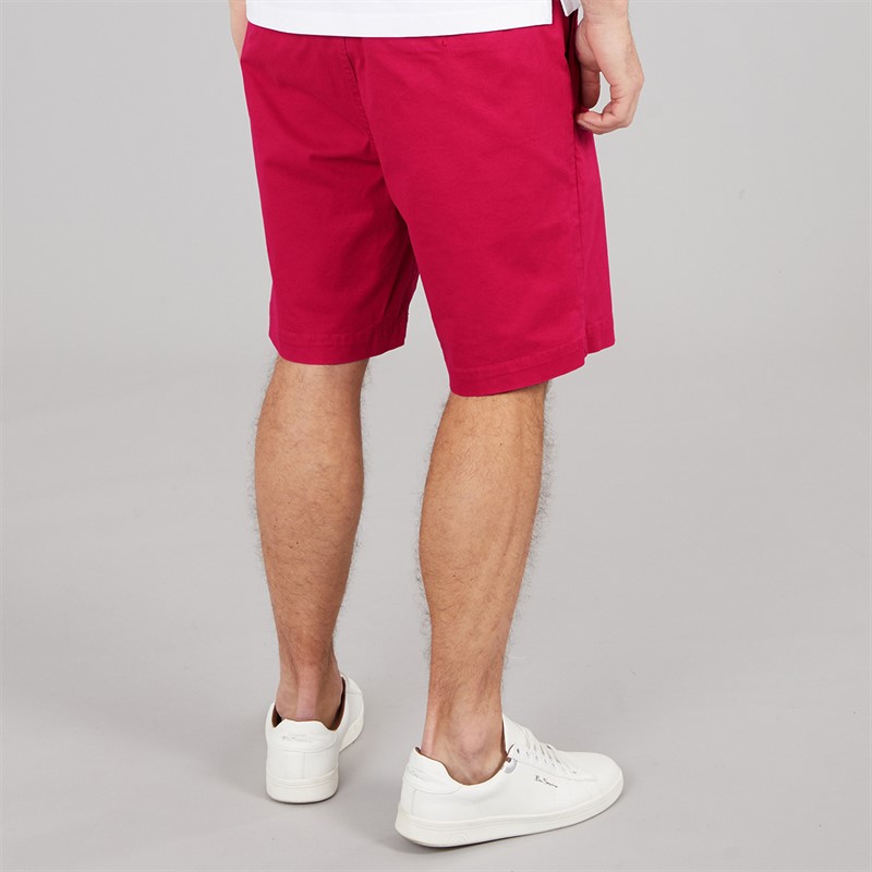 Crew Clothing Mens Chino Shorts Cherries Jubilee