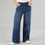 Crew Clothing Womens Wide Leg Jeans Indigo Wash