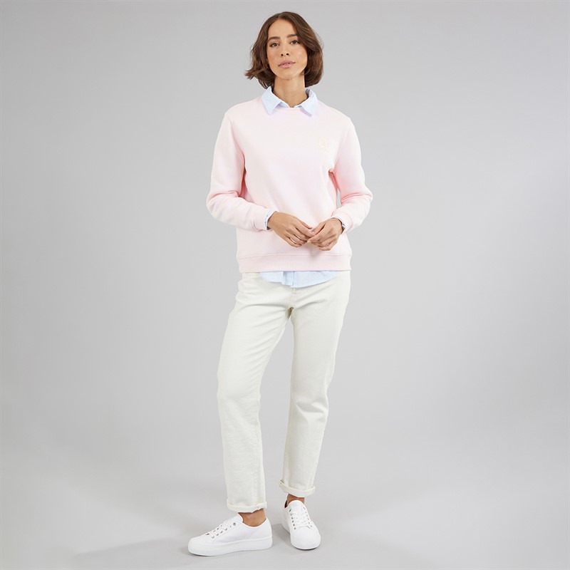 Crew Clothing Womens Supersoft Sweatshirt Cradle Pink