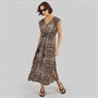 Crew Clothing Womens Sleeveless Beach Dress Leopard
