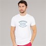 Crew Clothing Mens Rope Graphic T-Shirt Heritage White