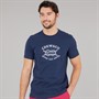 Crew Clothing Mens Rope Graphic T-Shirt Heritage Navy