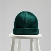 Crew Clothing Mens Beanie Hat Bottle Green