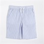 Crew Clothing Boys Searsucker Stripe Shorts Dutch Blue/Snow White Dutch Blue + Snow White