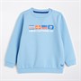 Crew Clothing Boys Emb Crew Sweatshirt Little Boy Blue