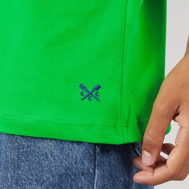 Crew Clothing Boys Two Pack T-Shirts Green/Blue Greenblue