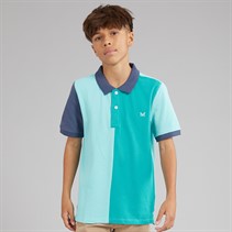 Crew Clothing Boys Polo Shirt Turq