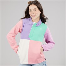 Crew Clothing Girls Padstow Sweatshirt Rainbow